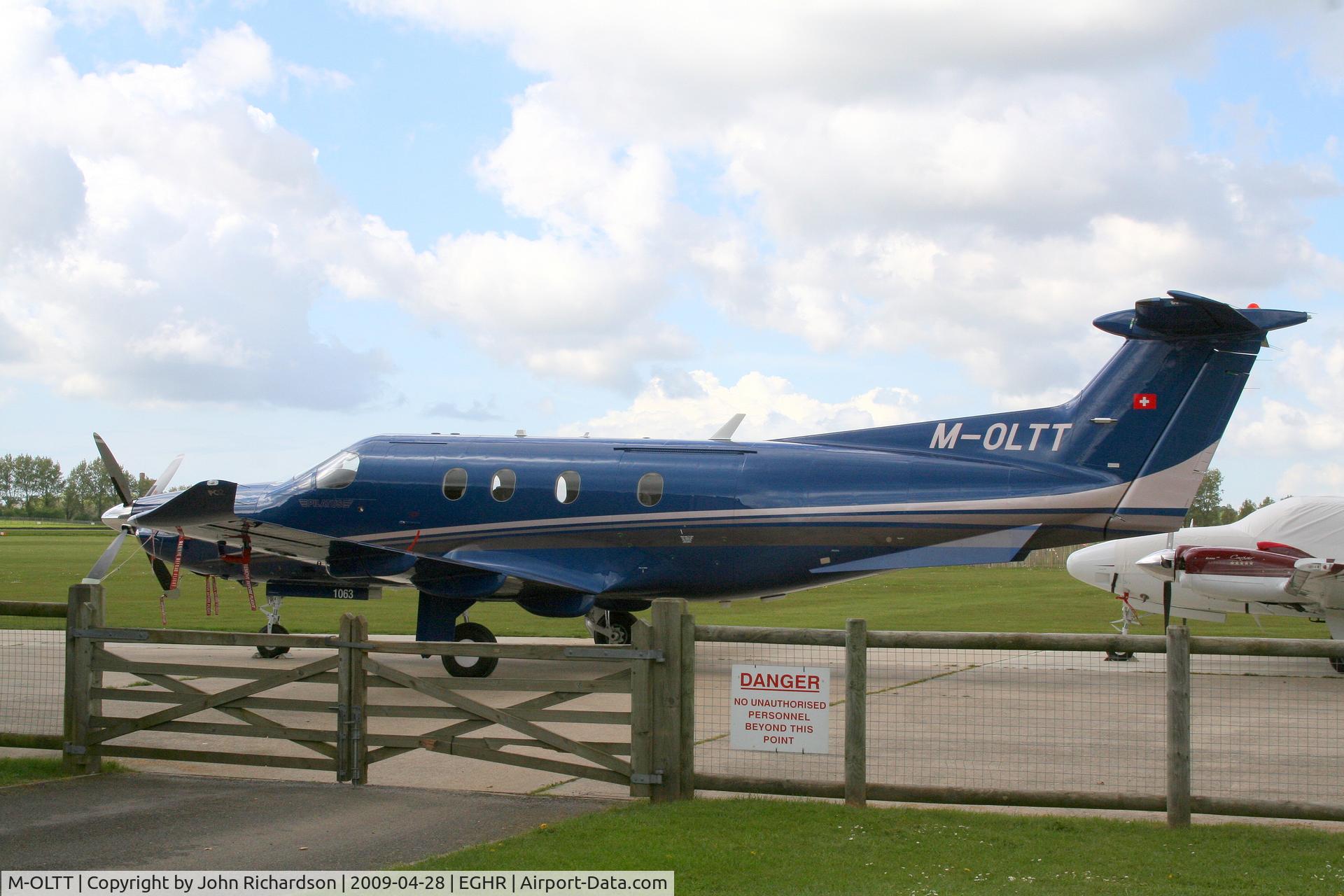 M-OLTT, 2008 Pilatus PC-12/47E C/N 1063, At Goodwood