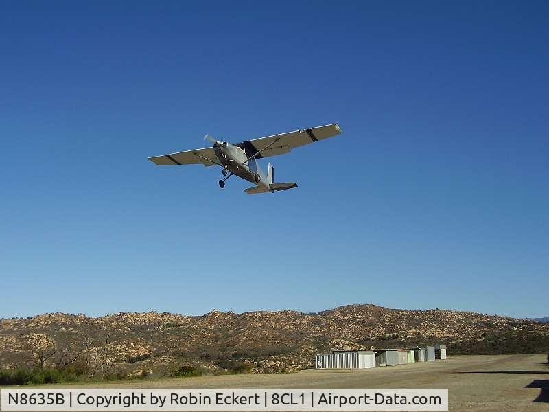 N8635B, 1957 Cessna 172 C/N 36335, First flight after a lengthy overhaul
