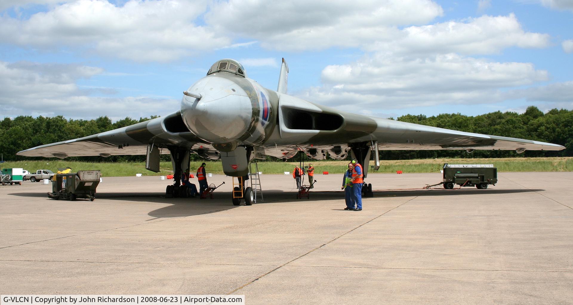 G-VLCN, 1960 Avro Vulcan B.2 C/N Set 12, At Bruntingthorpe