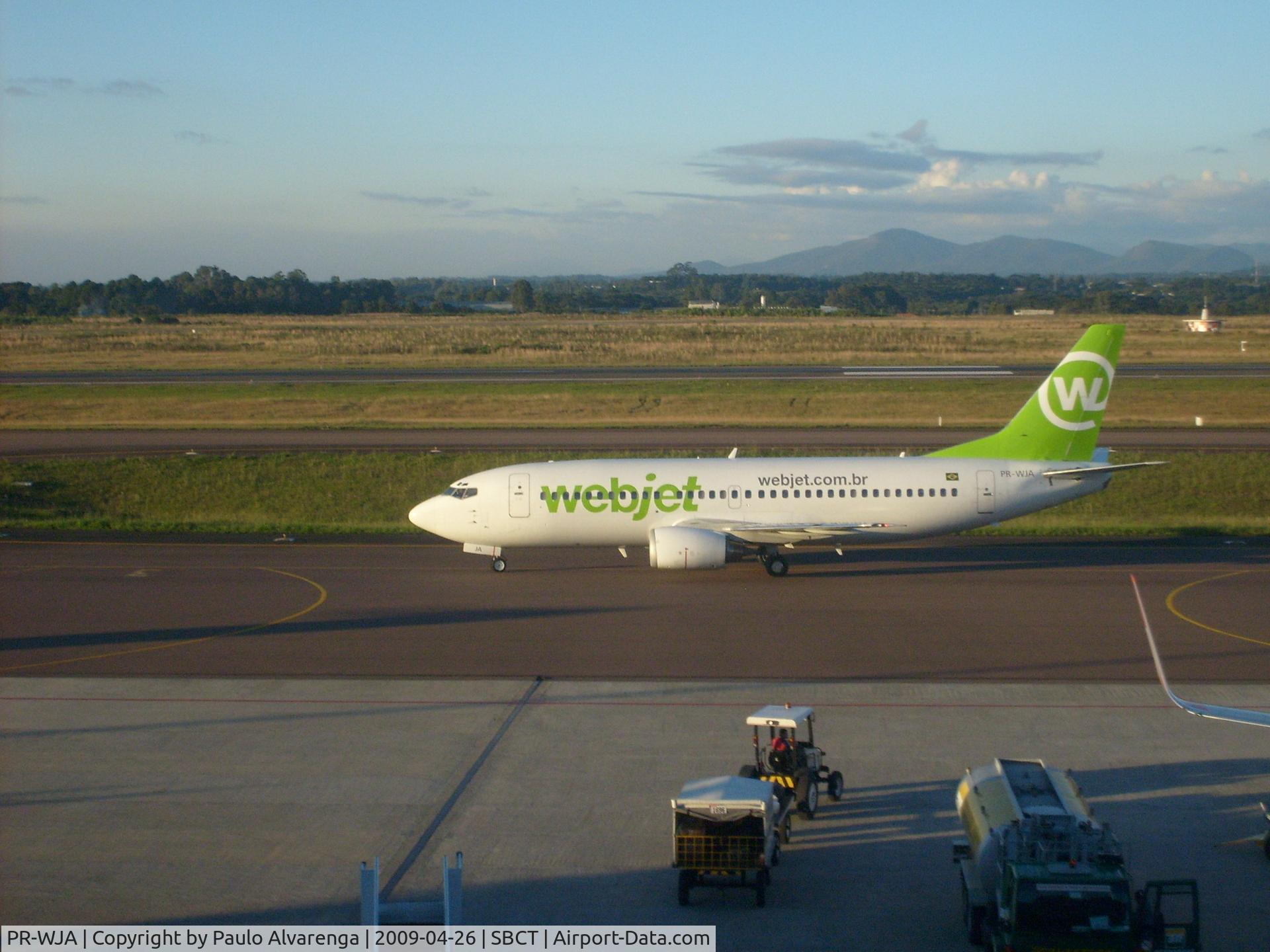 PR-WJA, 1990 Boeing 737-322 C/N 24663, Curitiba - Brazil (Webjet - PR-WJA / ex N401TZ)