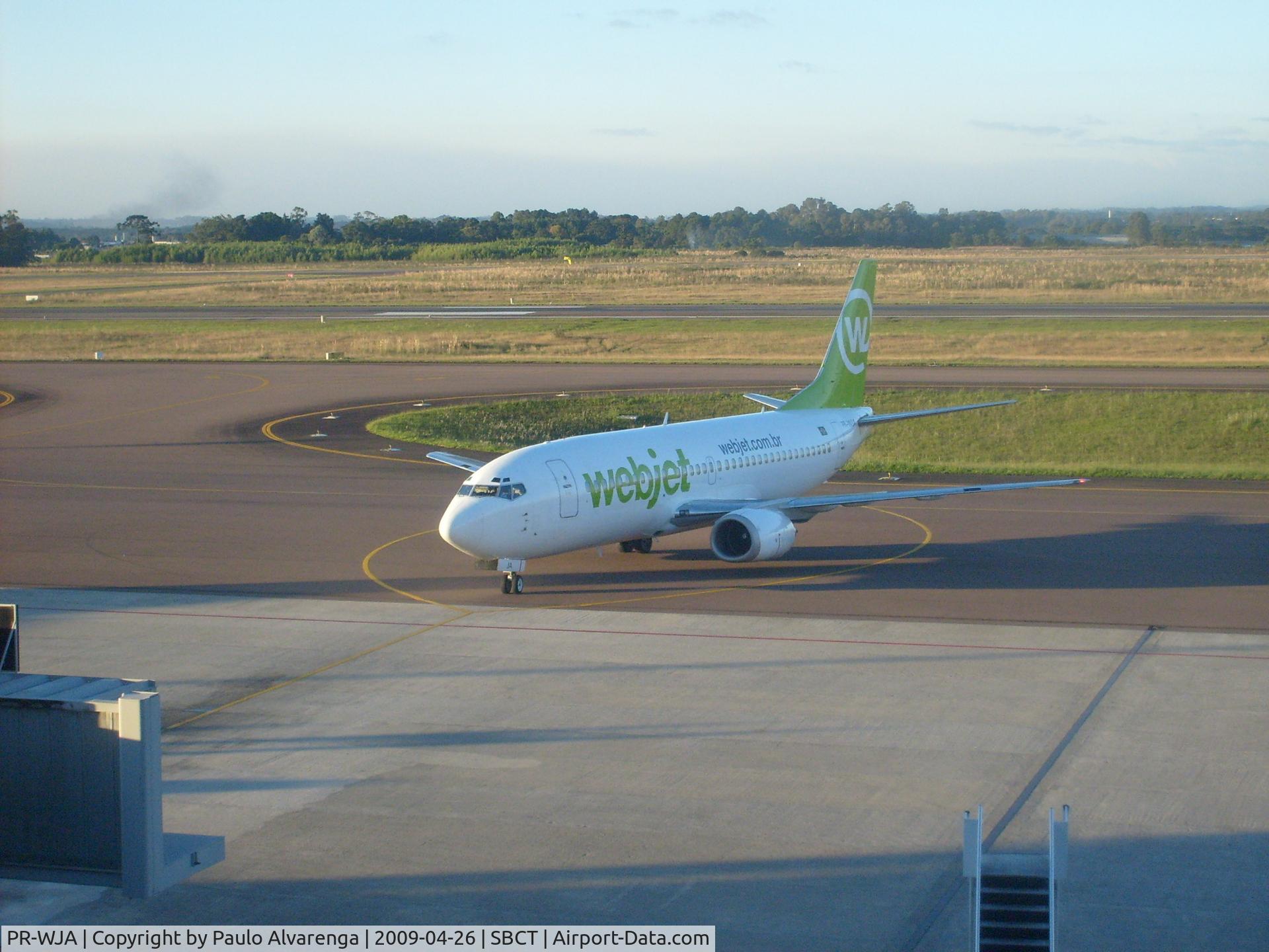 PR-WJA, 1990 Boeing 737-322 C/N 24663, Curitiba - Brazil (Webjet - PR-WJA / ex N401TZ)
