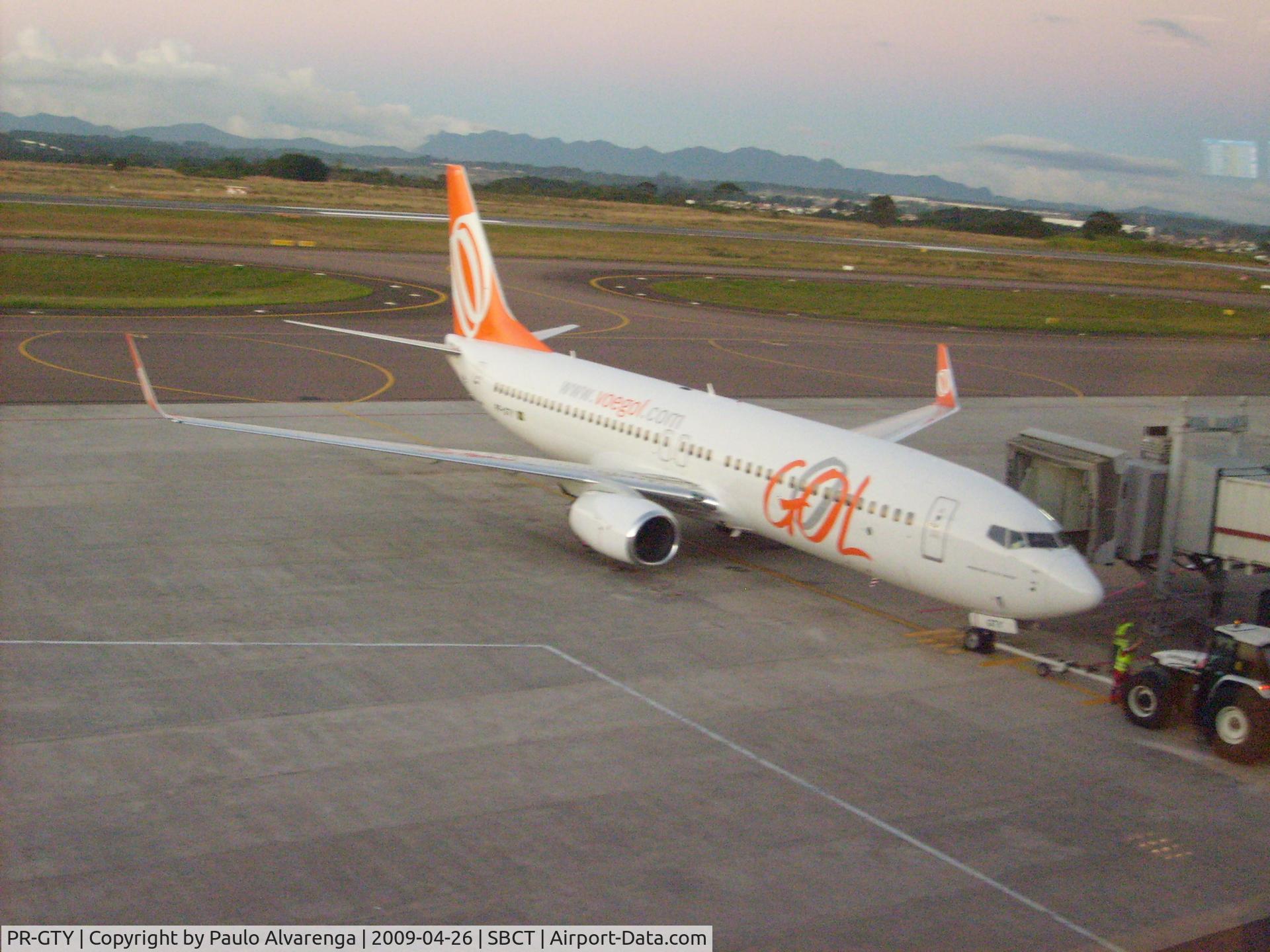PR-GTY, 2007 Boeing 737-8EH C/N 34273, Curitiba - Brazil