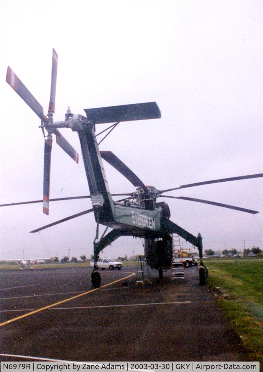 N6979R, 1968 Sikorsky S-64E C/N 64079, At Arlington Municipal