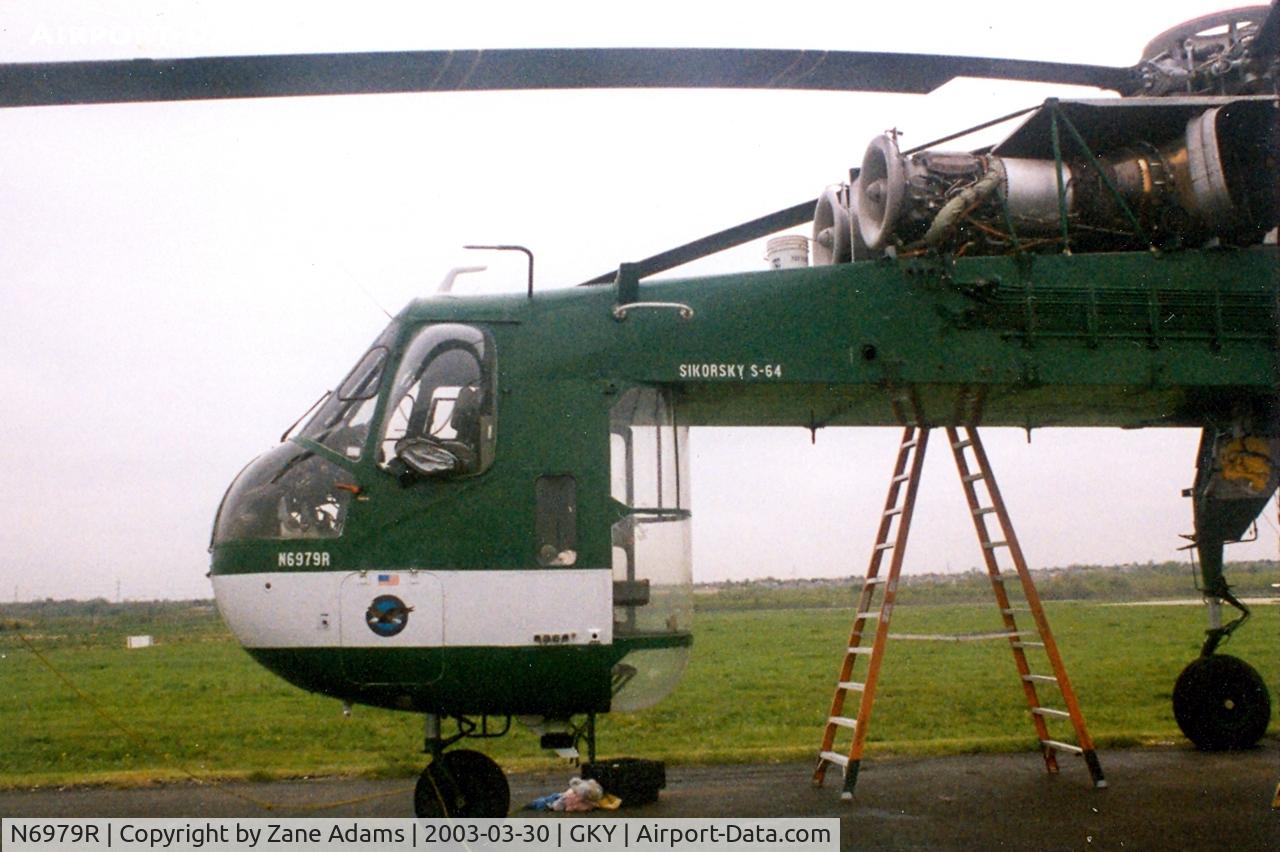 N6979R, 1968 Sikorsky S-64E C/N 64079, At Arlington Municipal