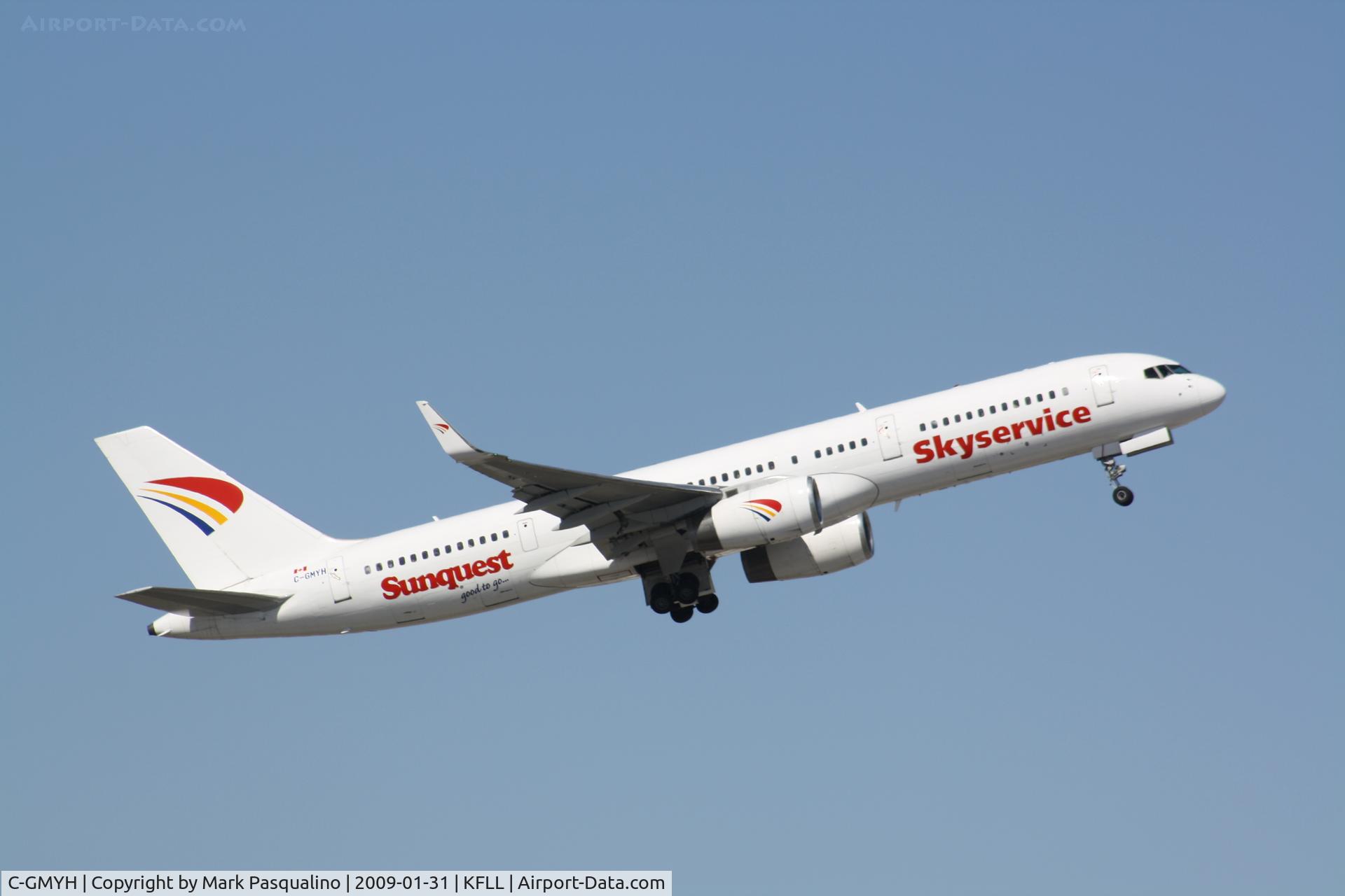 C-GMYH, 1991 Boeing 757-236 C/N 25053, Boeing 757-200