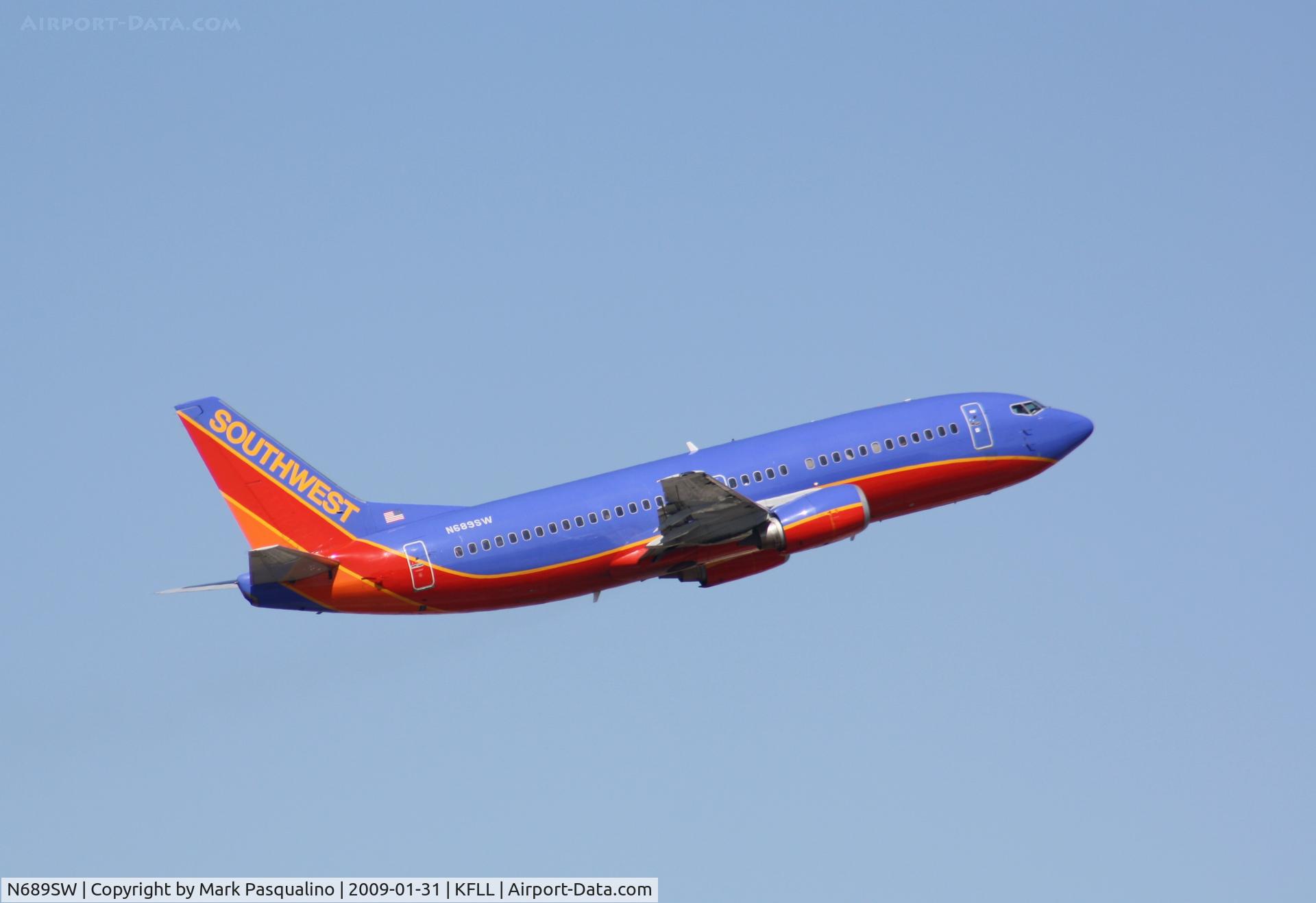 N689SW, 1985 Boeing 737-3Q8 C/N 23387, Boeing 737-300