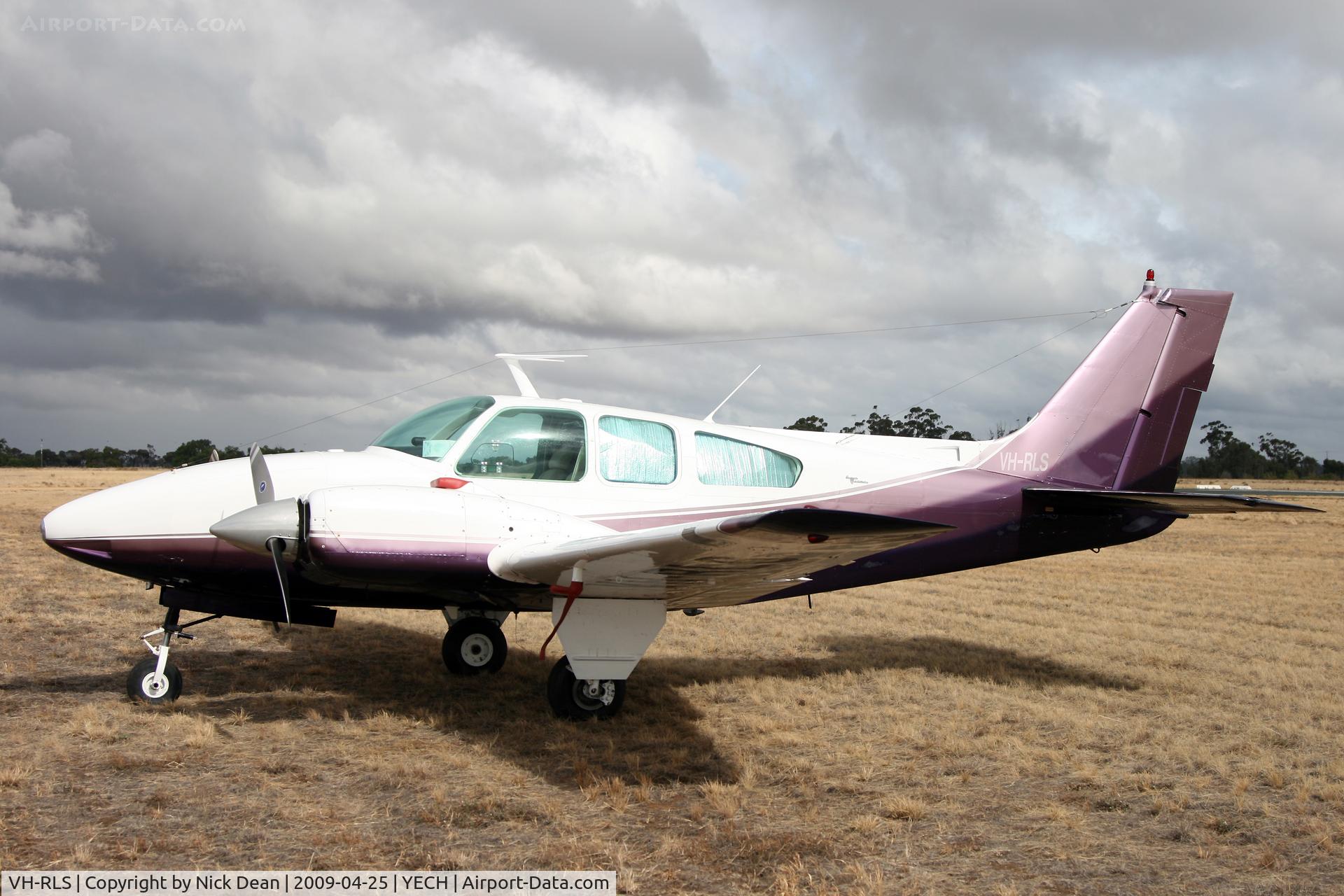 VH-RLS, 1966 Beech C55 Baron (95-C55) C/N TE-119, YECH
