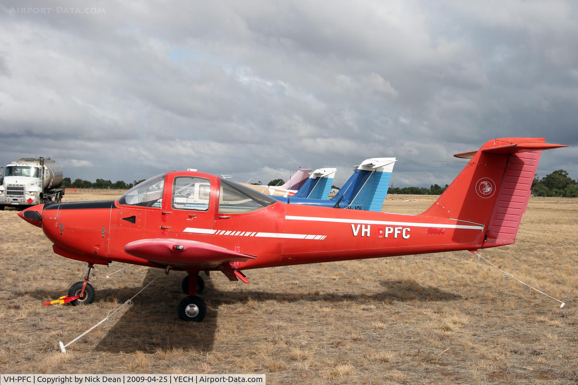 VH-PFC, 1978 Piper PA-38-112 Tomahawk Tomahawk C/N 38-79A0405, YECH