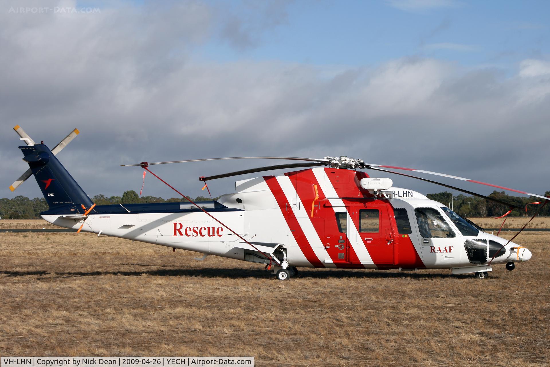 VH-LHN, 1990 Sikorsky S-76A C/N 760300, YECH