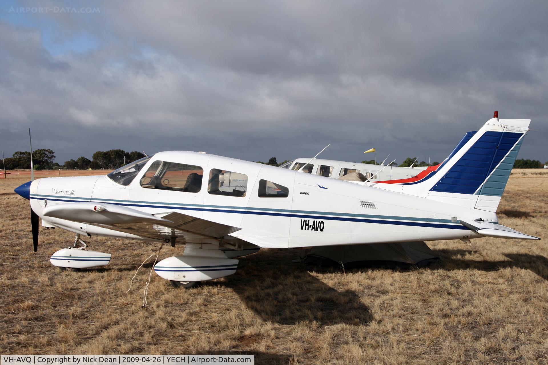 VH-AVQ, 1979 Piper PA-28-161 C/N 28-8016166, YECH