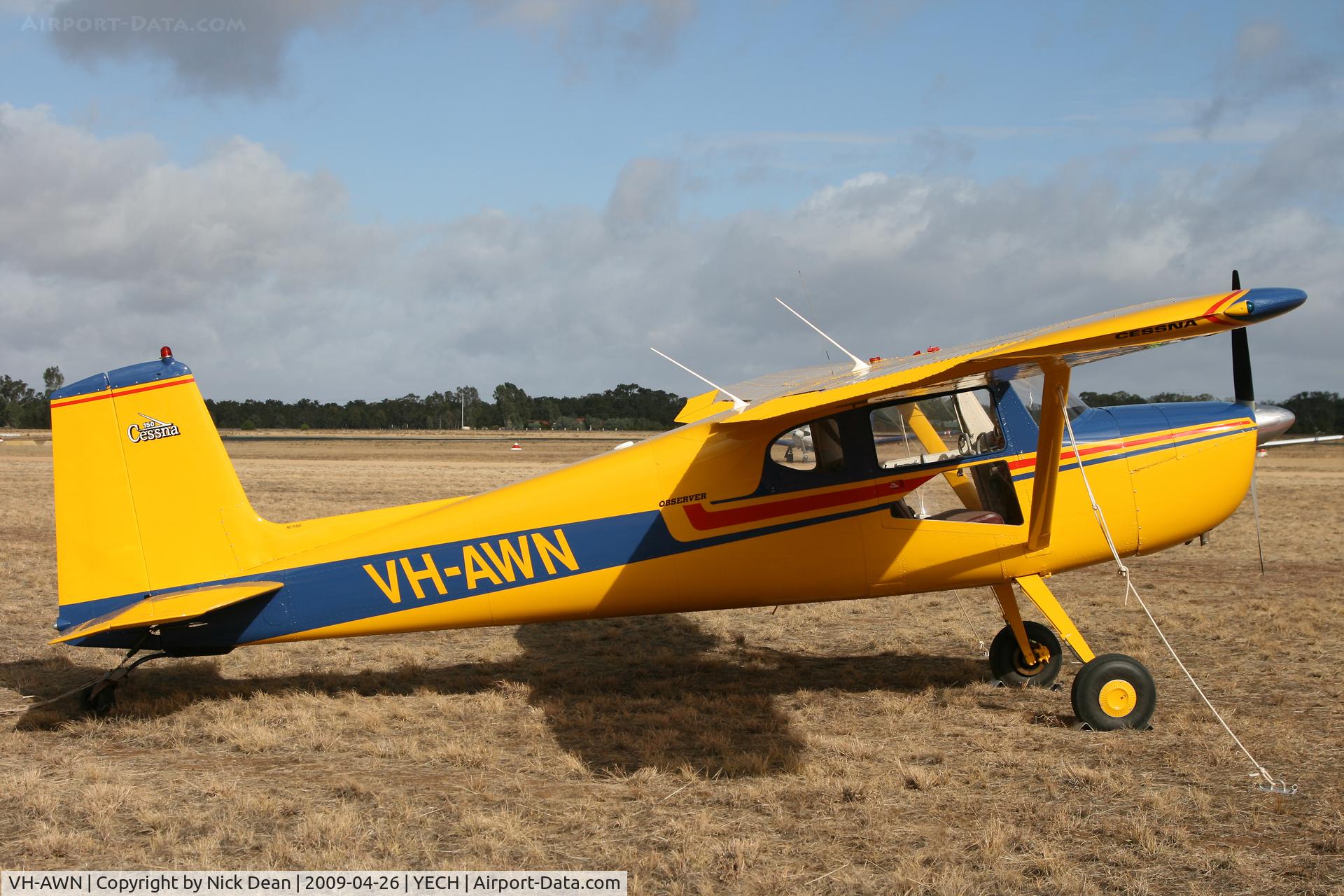VH-AWN, 1959 Cessna 150 C/N 17617, YECH