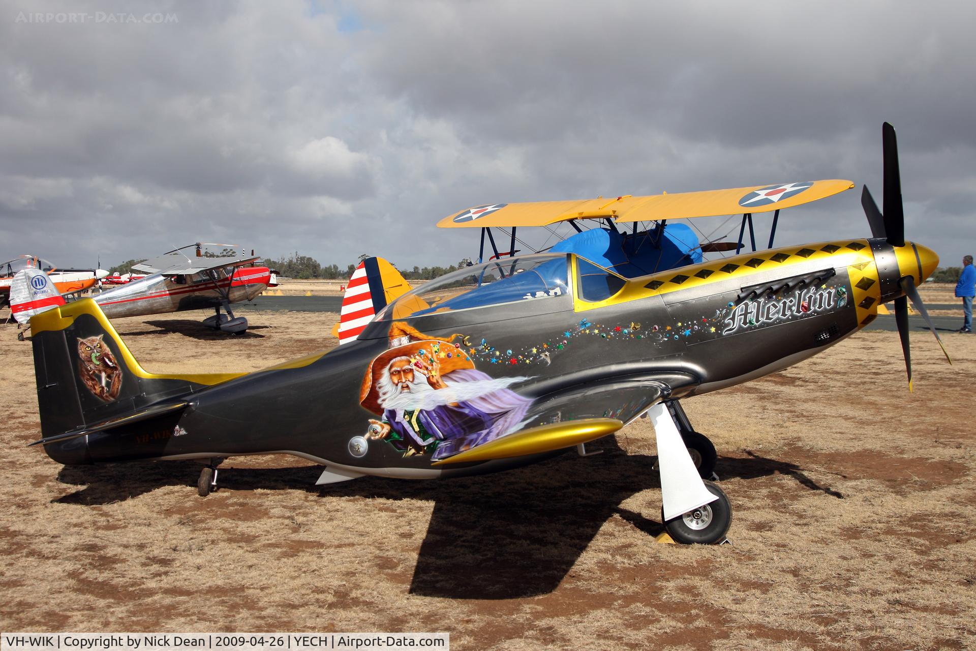 VH-WIK, Fighter Escort Wings Ltd TF51 C/N V288, YECH