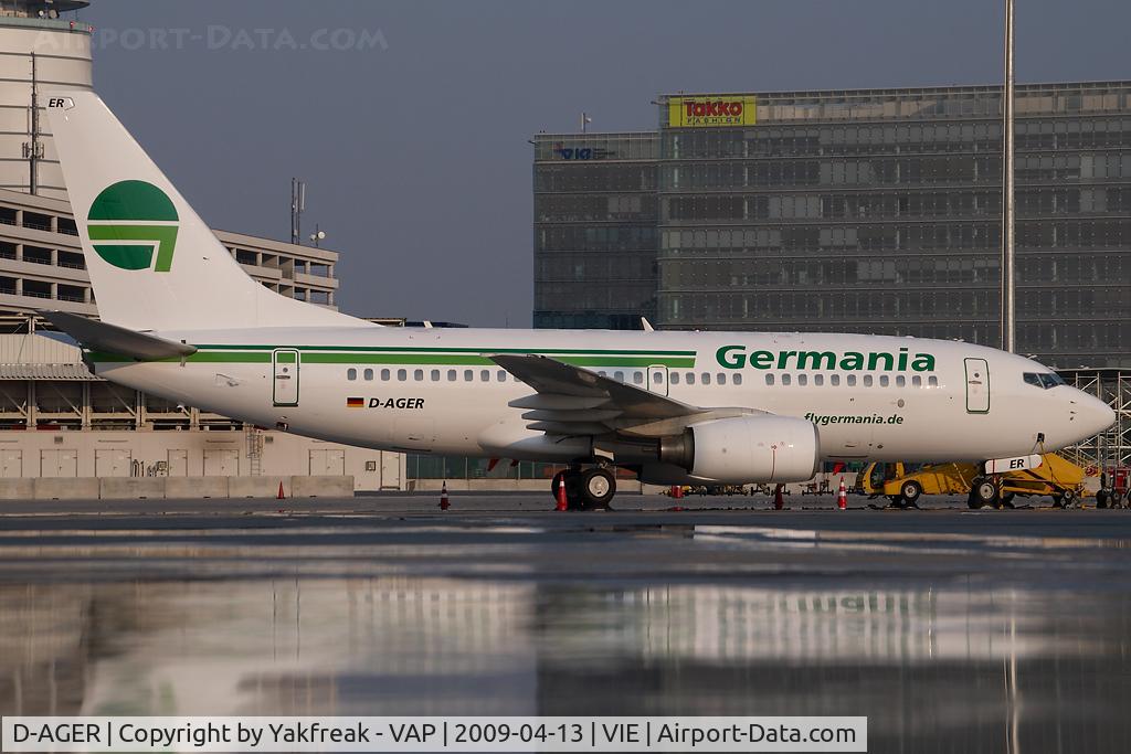 D-AGER, 1998 Boeing 737-75B C/N 28107, Germania Boeing 737-700