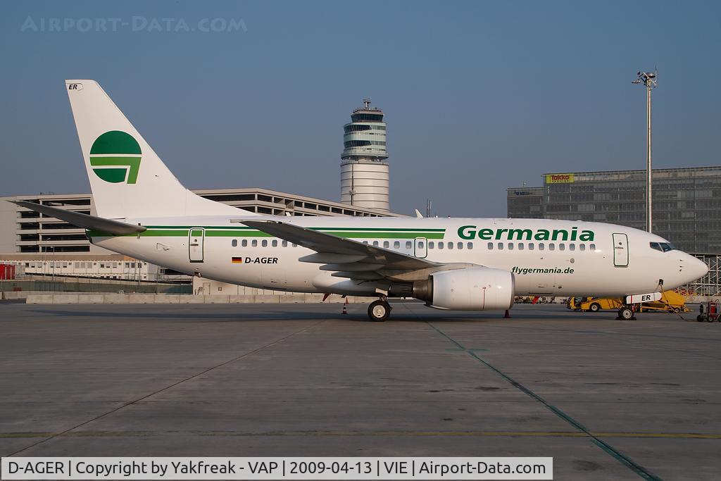 D-AGER, 1998 Boeing 737-75B C/N 28107, Germania Boeing 737-700