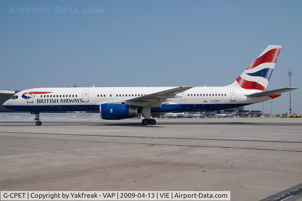 G-CPET, 1998 Boeing 757-236 C/N 29115, British Airways Boeing 757-200