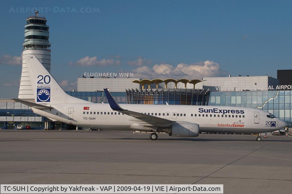 TC-SUH, 2002 Boeing 737-8CX C/N 32366, Sun Express Boeing 737-800