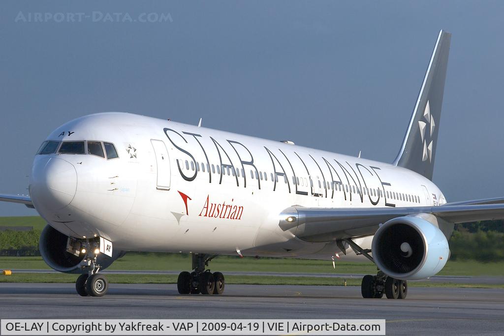 OE-LAY, 1998 Boeing 767-3Z9/ER C/N 29867, Austrian Airlines Boeing 767-300