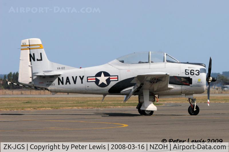 ZK-JGS, North American T-28C Trojan Trojan C/N 226-140, Trojan 63 Syndicate