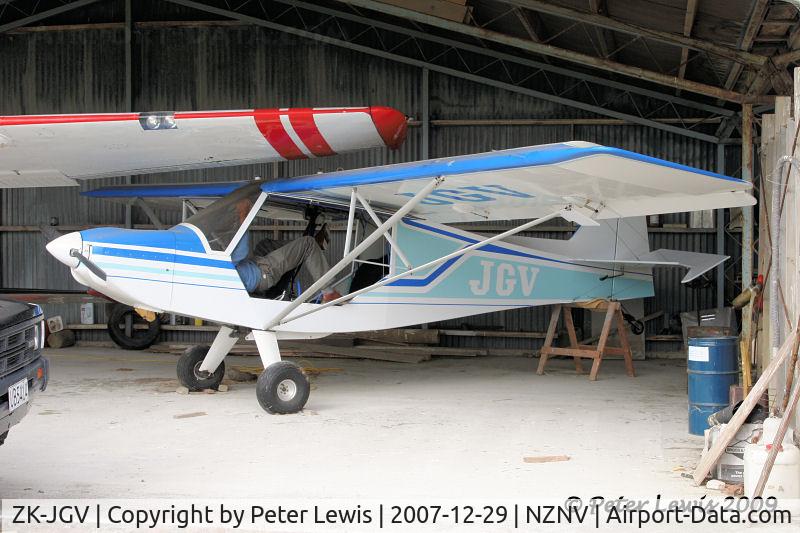 ZK-JGV, Rans S-7 Courier C/N 0694134, H B Tapper, Invercargill
