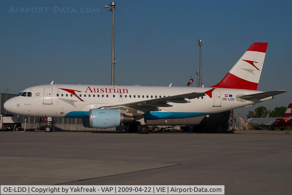 OE-LDD, 2005 Airbus A319-112 C/N 2416, Austrian Airlines Airbus 319