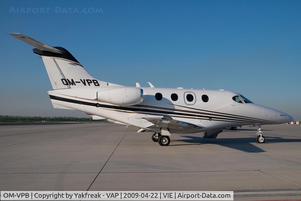 OM-VPB, 2008 Hawker Beechcraft 390 Premier 1A C/N RB-256, Raytheon Premier