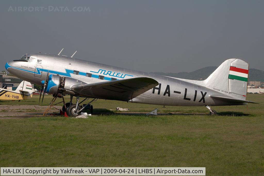 HA-LIX, 1949 Lisunov Li-2T Cab C/N 18433209, Malev Lisunov 2