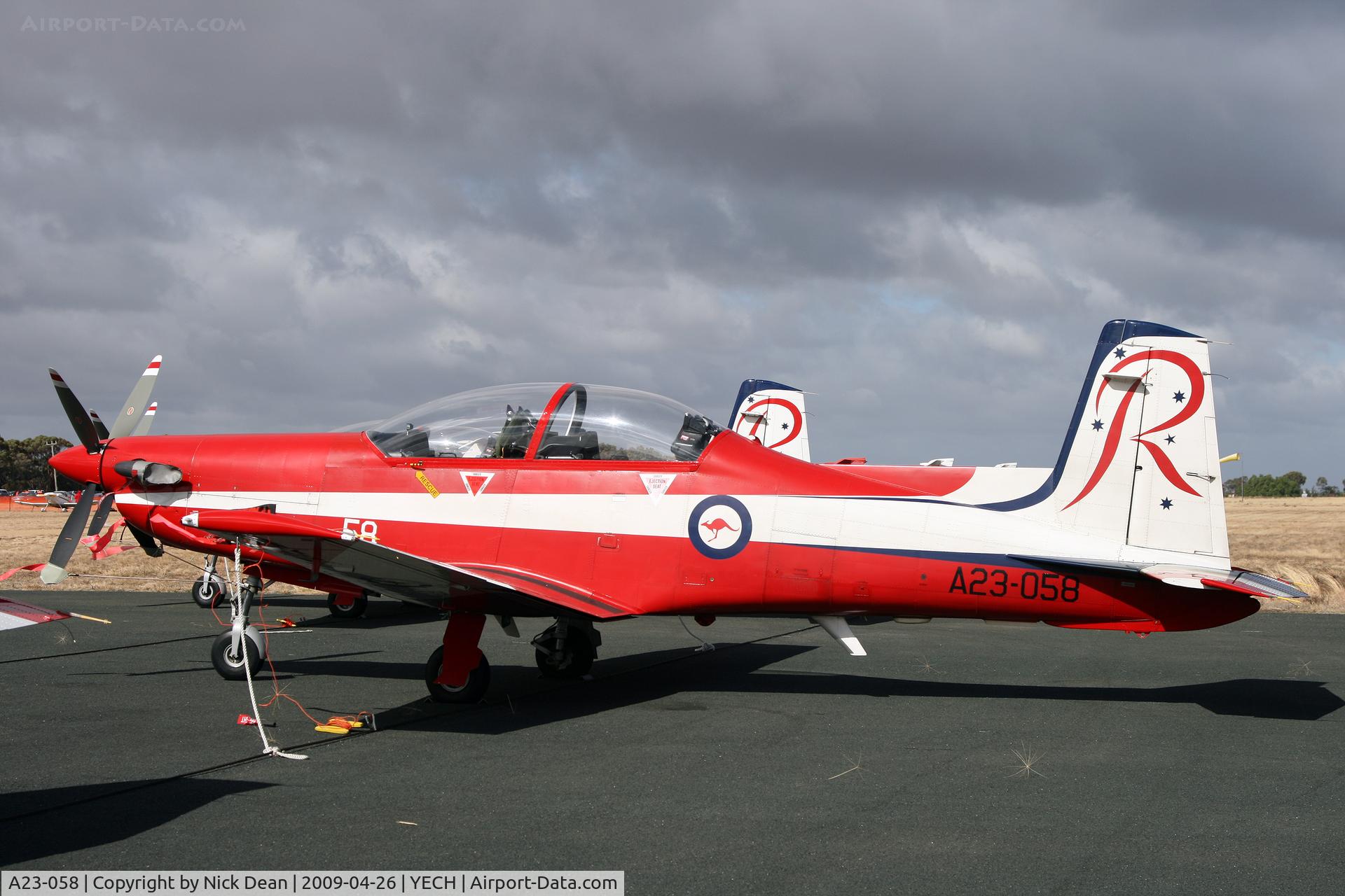 A23-058, Pilatus PC-9A C/N 558, YECH