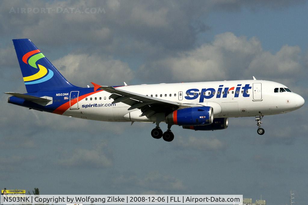 N503NK, 2005 Airbus A319-132 C/N 2470, visitor