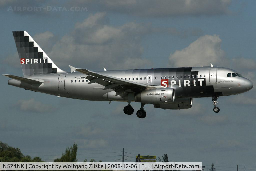 N524NK, 2006 Airbus A319-132 C/N 2929, visitor