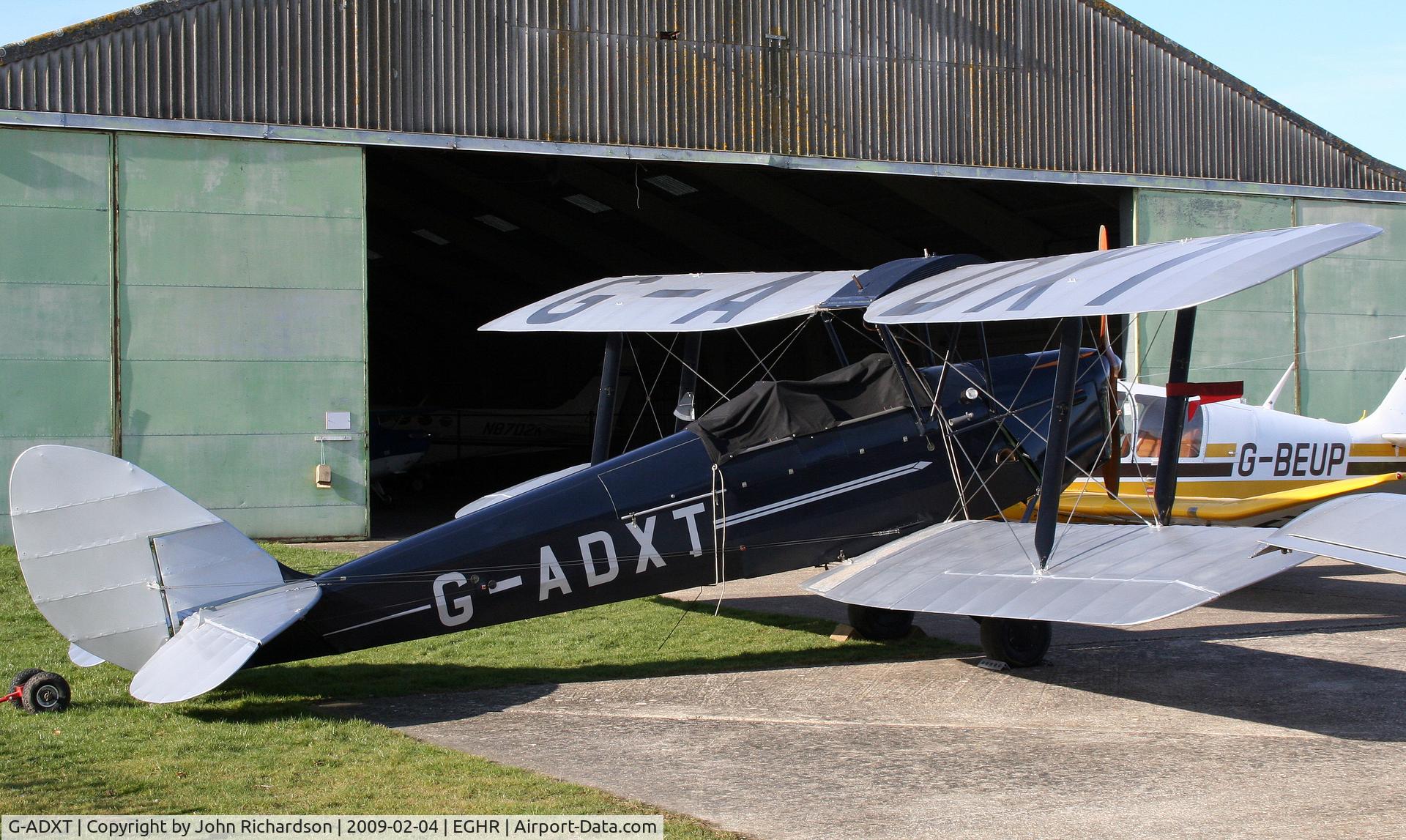 G-ADXT, 1935 De Havilland DH-82A Tiger Moth II C/N 3436, At Goodwood
