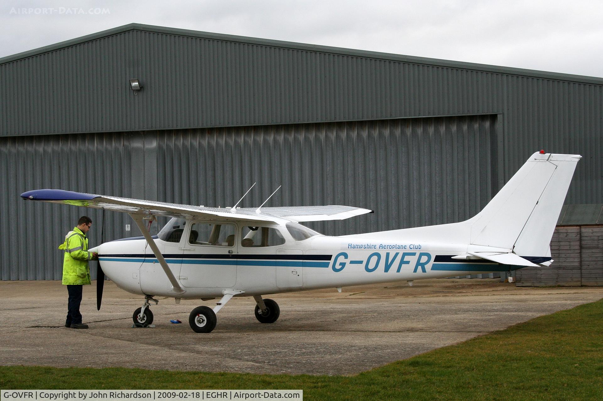 G-OVFR, 1979 Reims F172N Skyhawk C/N 1892, At Goodwood