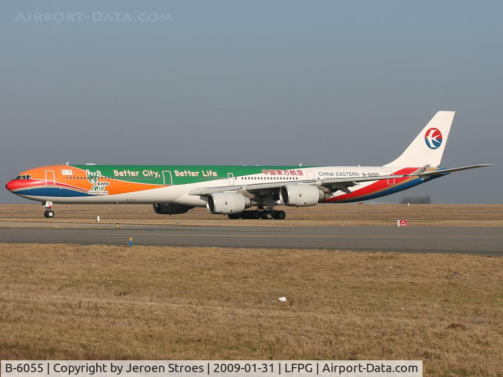 B-6055, 2004 Airbus A340-642 C/N 586, .