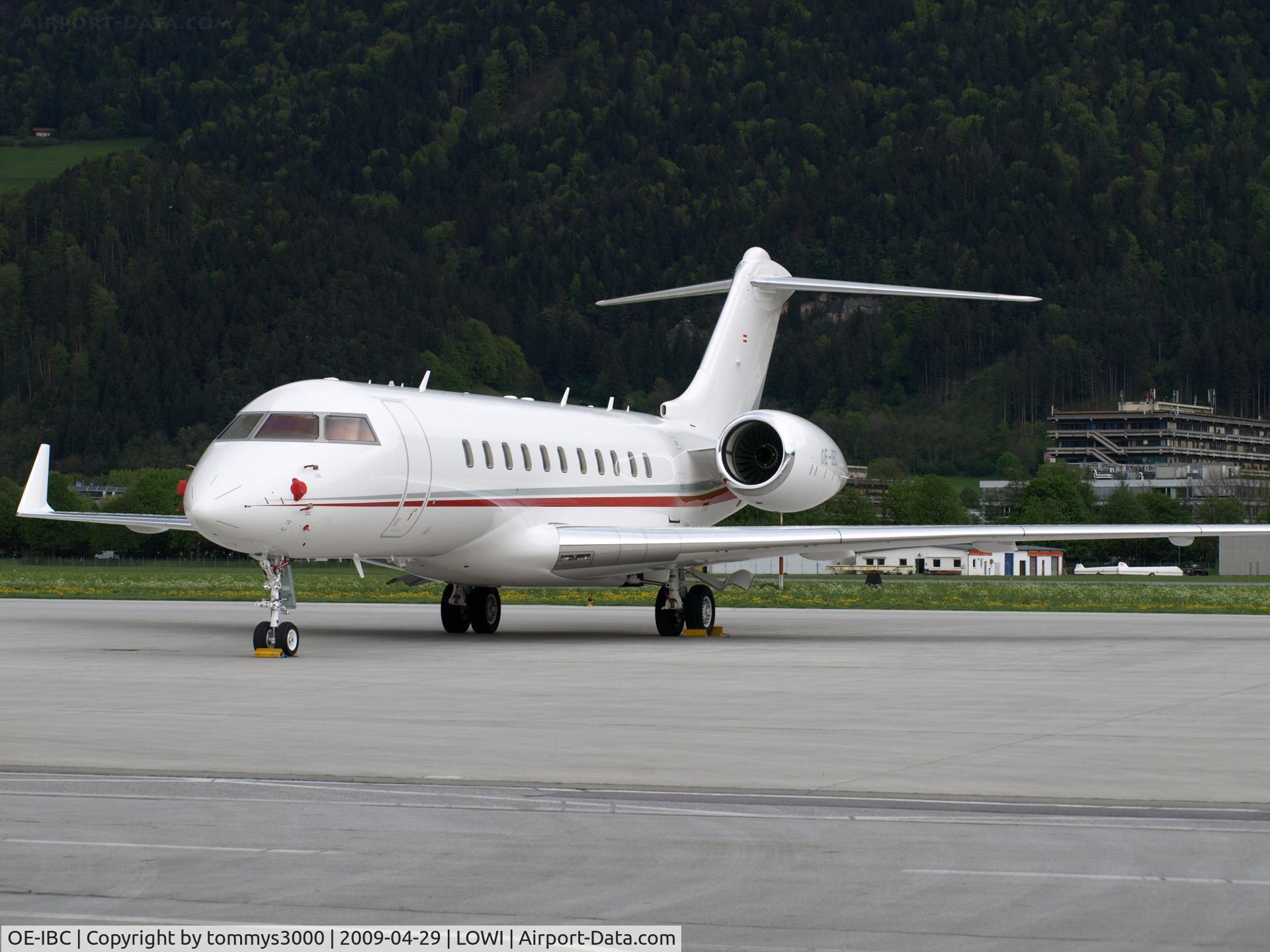 OE-IBC, 2007 Bombardier BD-700-1A11 Global 5000 C/N 9269, Bombardier Inc. Canadair BD-700 International Jet Management