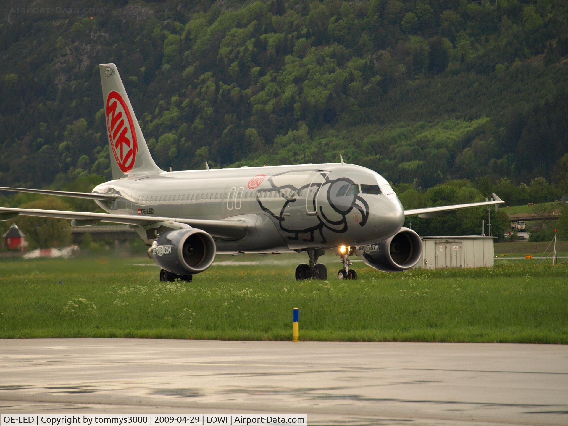 OE-LED, 2008 Airbus A319-112 C/N 3407, Airbus A319-112 NIKI