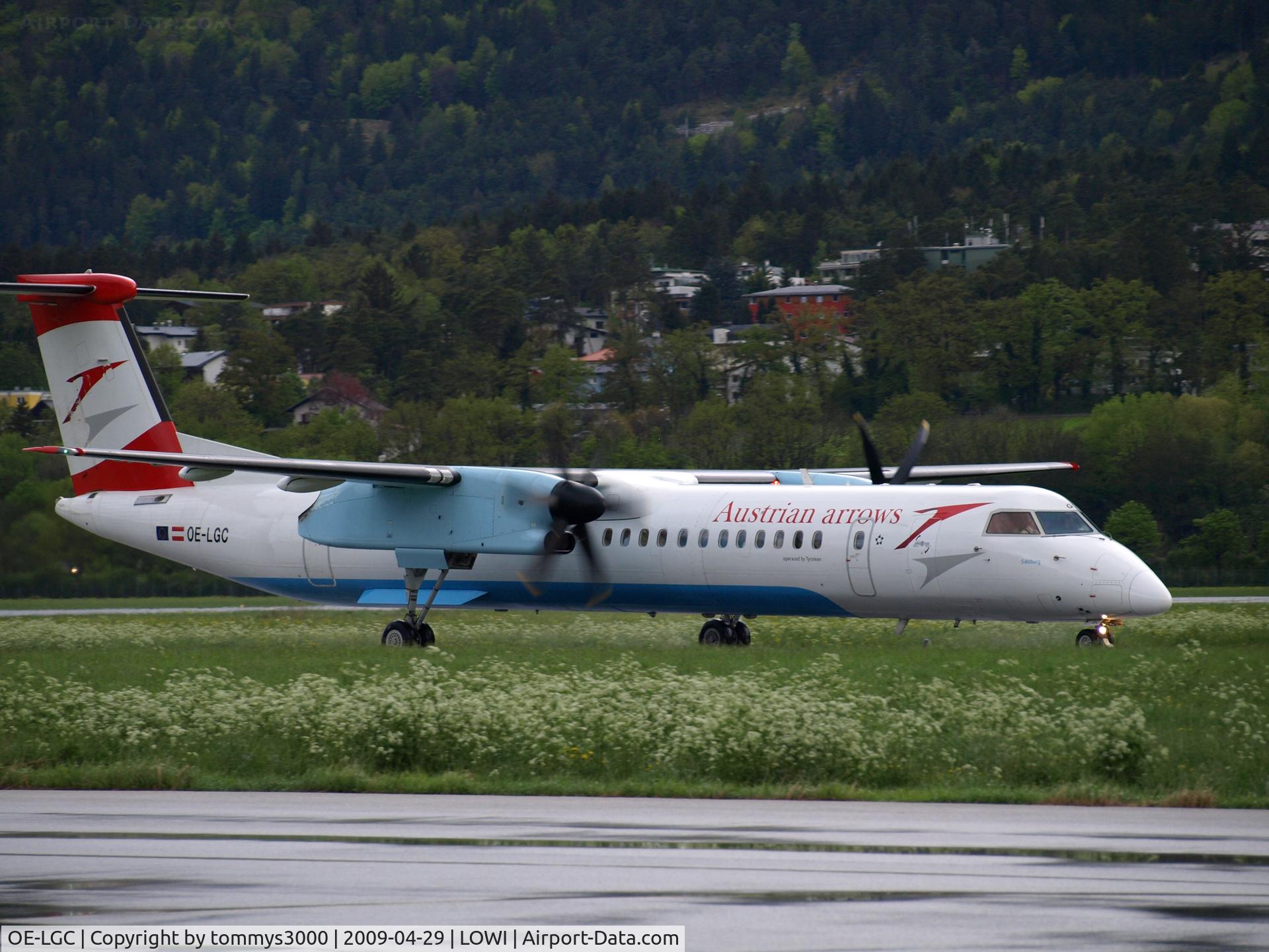 OE-LGC, 2000 De Havilland Canada DHC-8-402Q Dash 8 C/N 4026, Bombardier DHC-8-402 - Austrian Arrows (Tyrolean Airways)