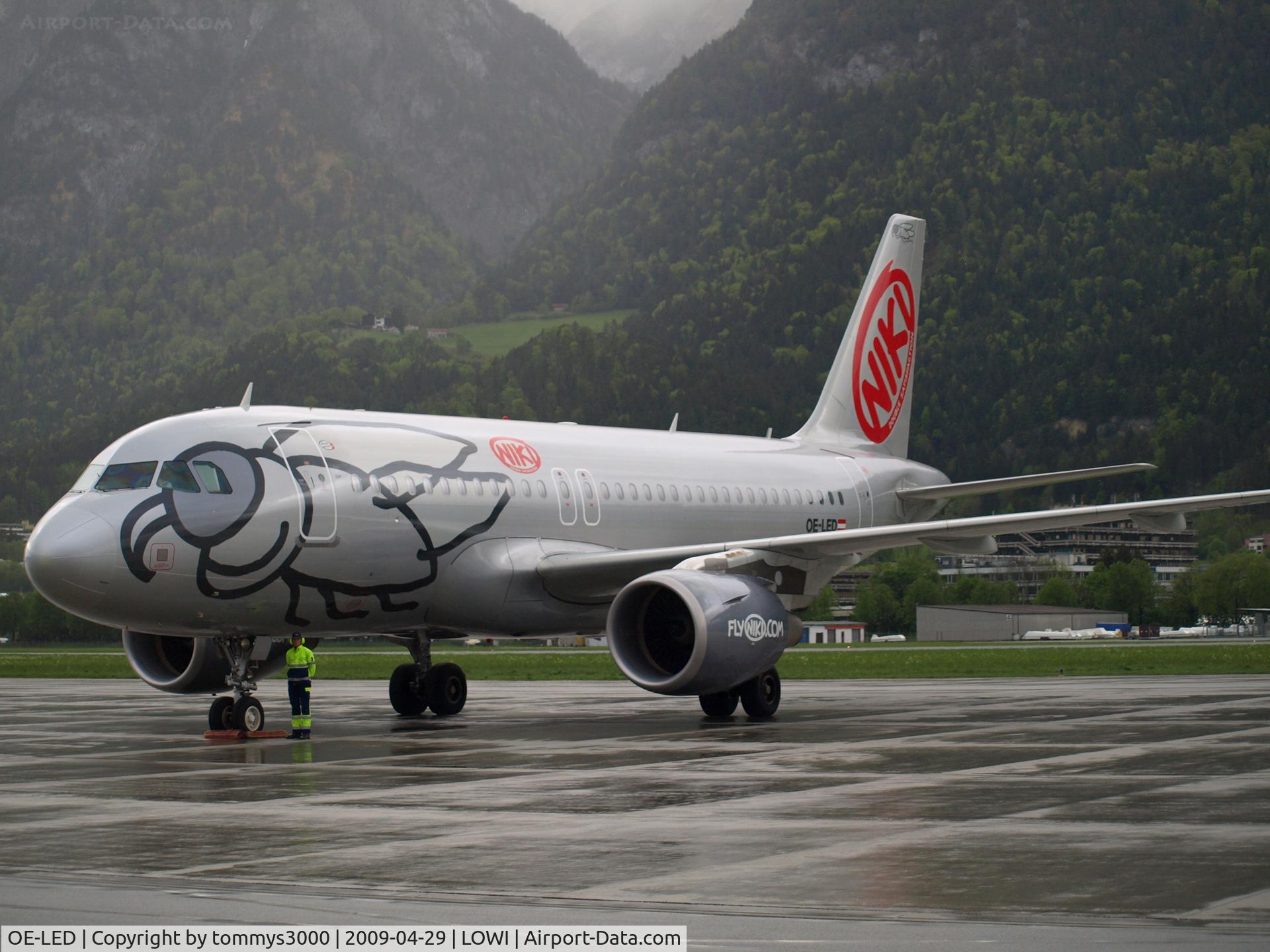 OE-LED, 2008 Airbus A319-112 C/N 3407, Airbus A319-112 - NIKI