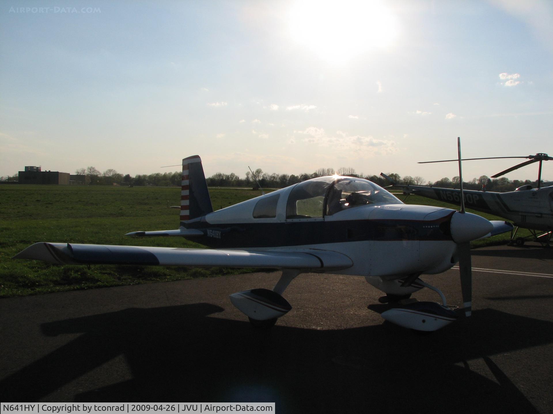 N641HY, 1973 Grumman American AA-1B Trainer C/N AA1B-0164, at Queen City