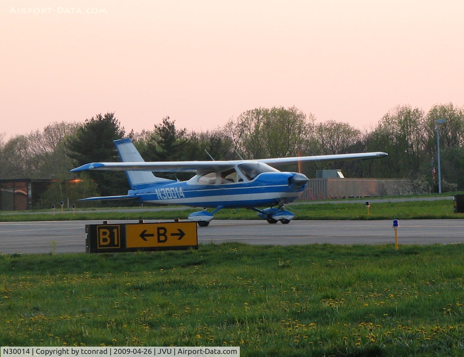 N30014, 1968 Cessna 177 Cardinal C/N 17701024, at Queen City