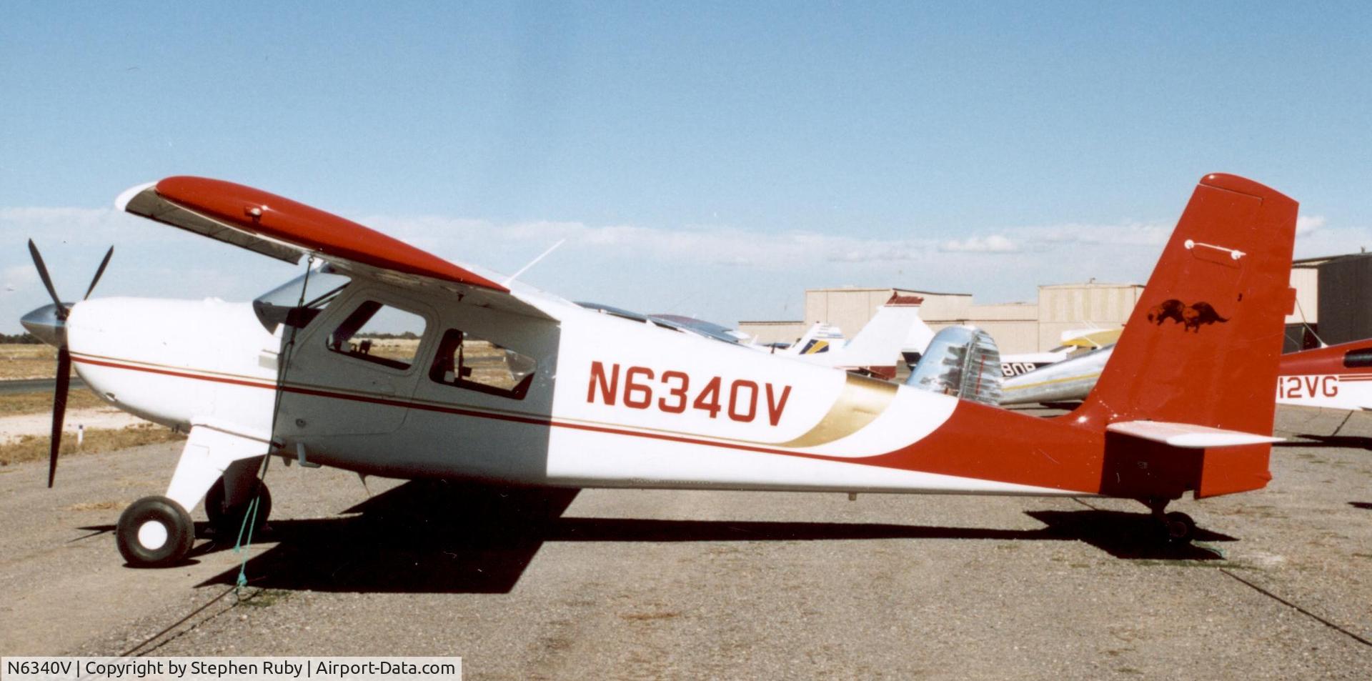 N6340V, 1967 Helio H-295-1200 Super Courier C/N 1232, at rest in Arizona, not the absence of a third window