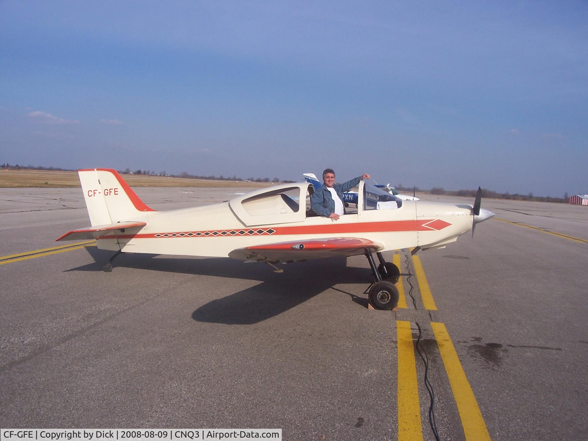 CF-GFE, 1972 Piel CP-604 Super Diamant C/N CBC 1, Chris in the Diamente