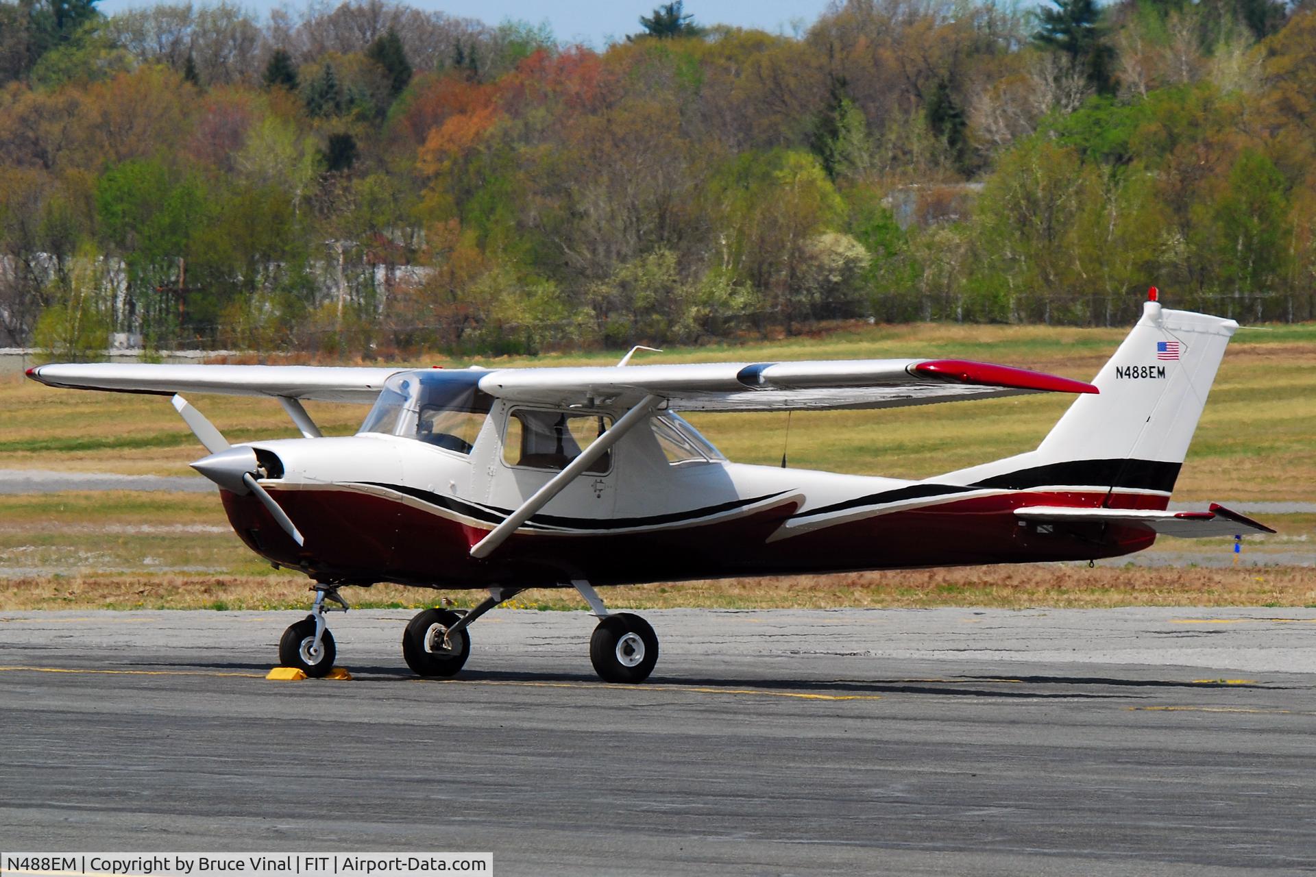 N488EM, 1965 Cessna 150F C/N 15062018, Fitchburg Mun. Airport
