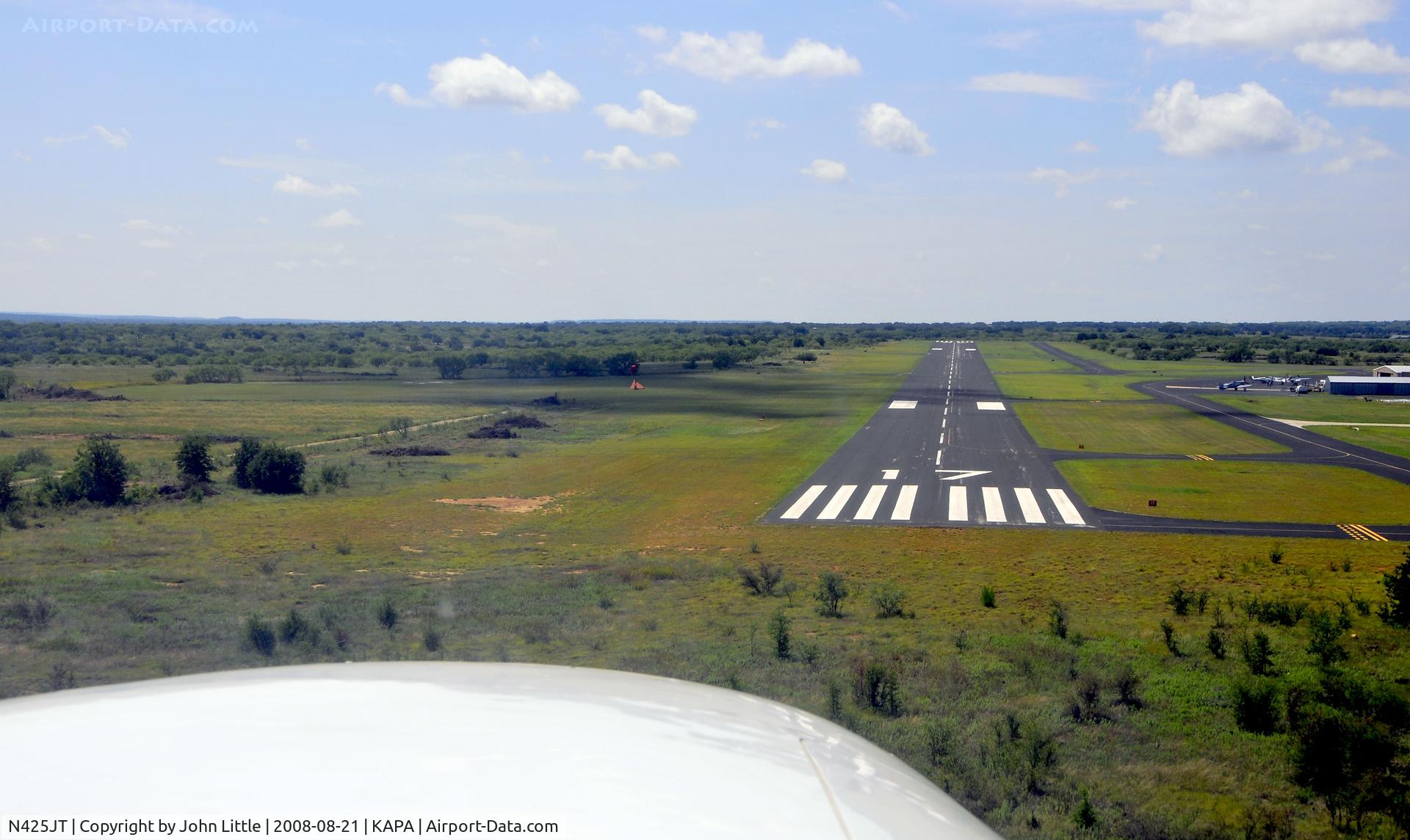 N425JT, 1981 Cessna 425 C/N 425-0129, Approach to Breckenridge Texas