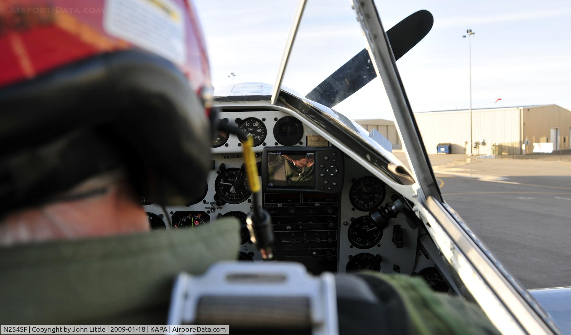 N254SF, 1956 Hawker FB60 Fury Replica C/N 37514, Sea Fury ride on a beautiful Colorado Evening