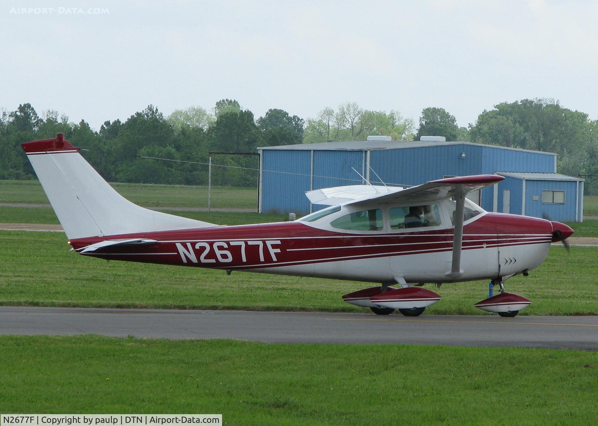 N2677F, 1965 Cessna 182J Skylane C/N 18256777, At Downtown Shreveport.