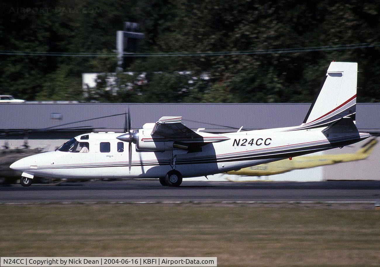 N24CC, 1974 Aero Commander 690A Turbo Commander C/N 11201, KBFI
