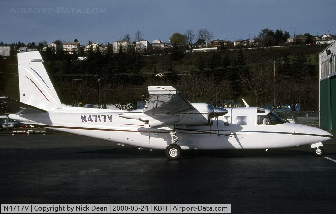 N4717V, Rockwell International 690A Turbo Commander C/N 11220, KBFI