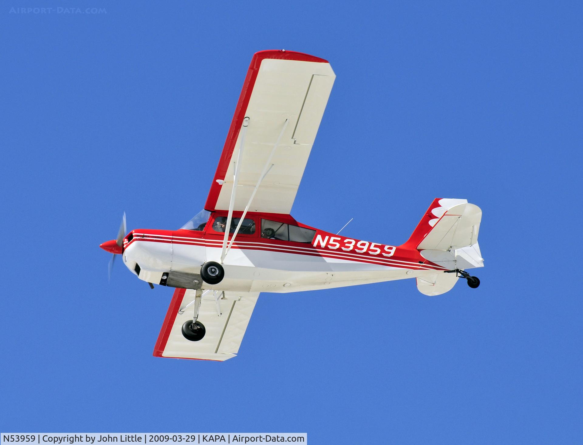 N53959, 1977 Bellanca 7KCAB Citabria C/N 599-77, Going Missed on 17L