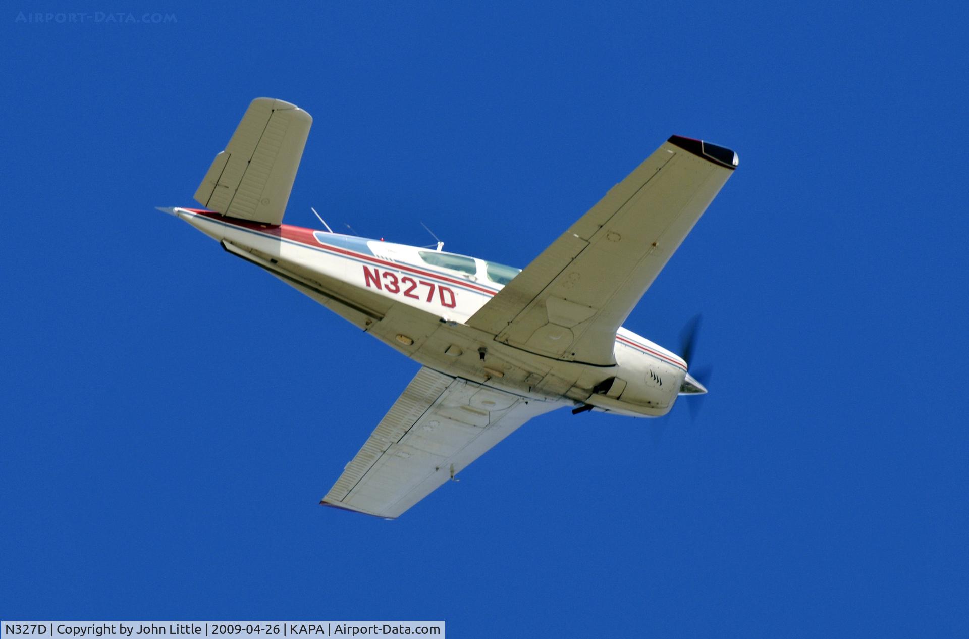 N327D, 1965 Beech S35 Bonanza C/N D-7801, Take-Off 35R