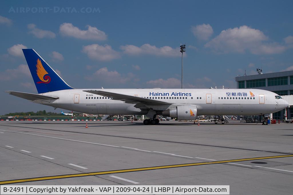 B-2491, 2002 Boeing 767-34P/ER C/N 33048, Hainan Boeing 767-300