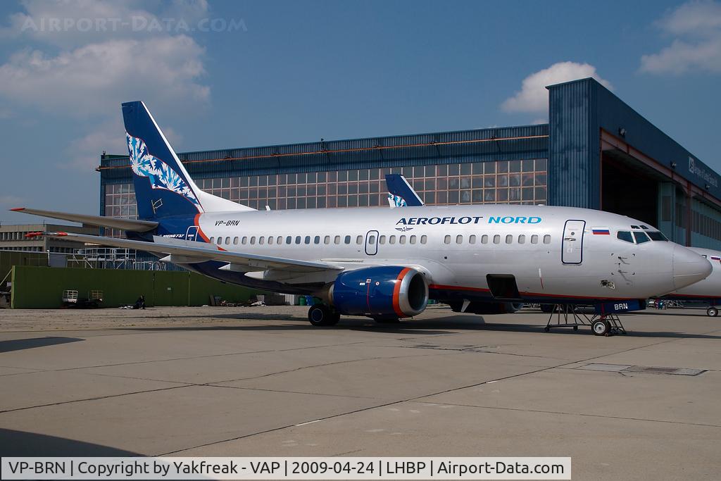 VP-BRN, 1992 Boeing 737-5Y0 C/N 25191, Aeroflot Nord Boeing 737-500